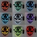 LED Light up Halloween Mask