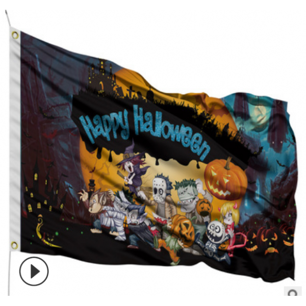 Halloween flag