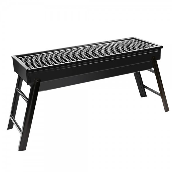 Extra Thick Large Outdoor Barbecue Portable Grill