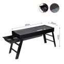 Extra Thick Large Outdoor Barbecue Portable Grill