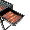 Extra Thick Large Outdoor Barbecue Portable Grill