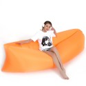 Full Color Inflatable Outdoor Couch/Sofa Bed with Bag Inside