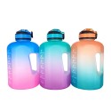 2.2L Hexagonal Large Capacity Sports Bottle