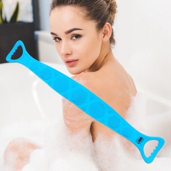 Massage Back Artifact Silicone Pull Back Strip Bath Towel