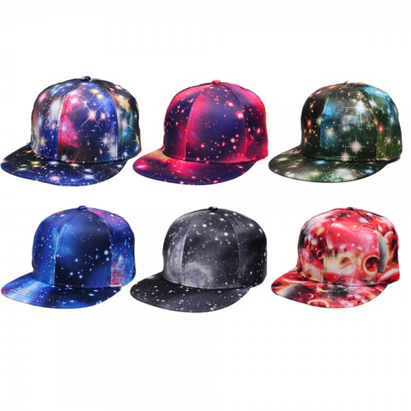 Flat Brim Sun Visor Hip Hop Hat