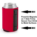  Magnetic Neoprene Can Coolie Sleeves