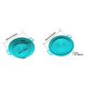  Foldable Round Silicone Air Fryer Pots