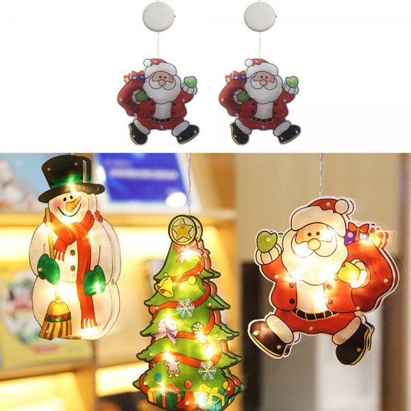 LED Christmas Decoration Window Suction Light