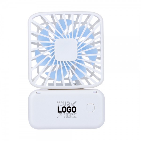 USB charging mini foldable hand-held fan neck fan with custom logo 