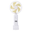 USB charging mini hand-held fan with custom logo 